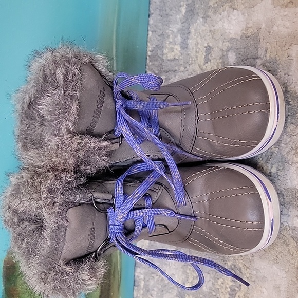 Northside Girls Winter Ankle Boots - Picture 2 of 11